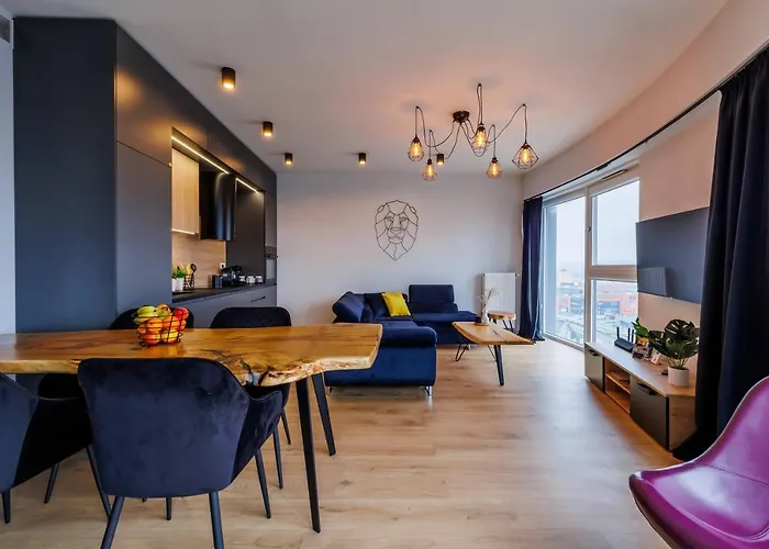 Panorama Capital Black Lägenhet Rzeszów